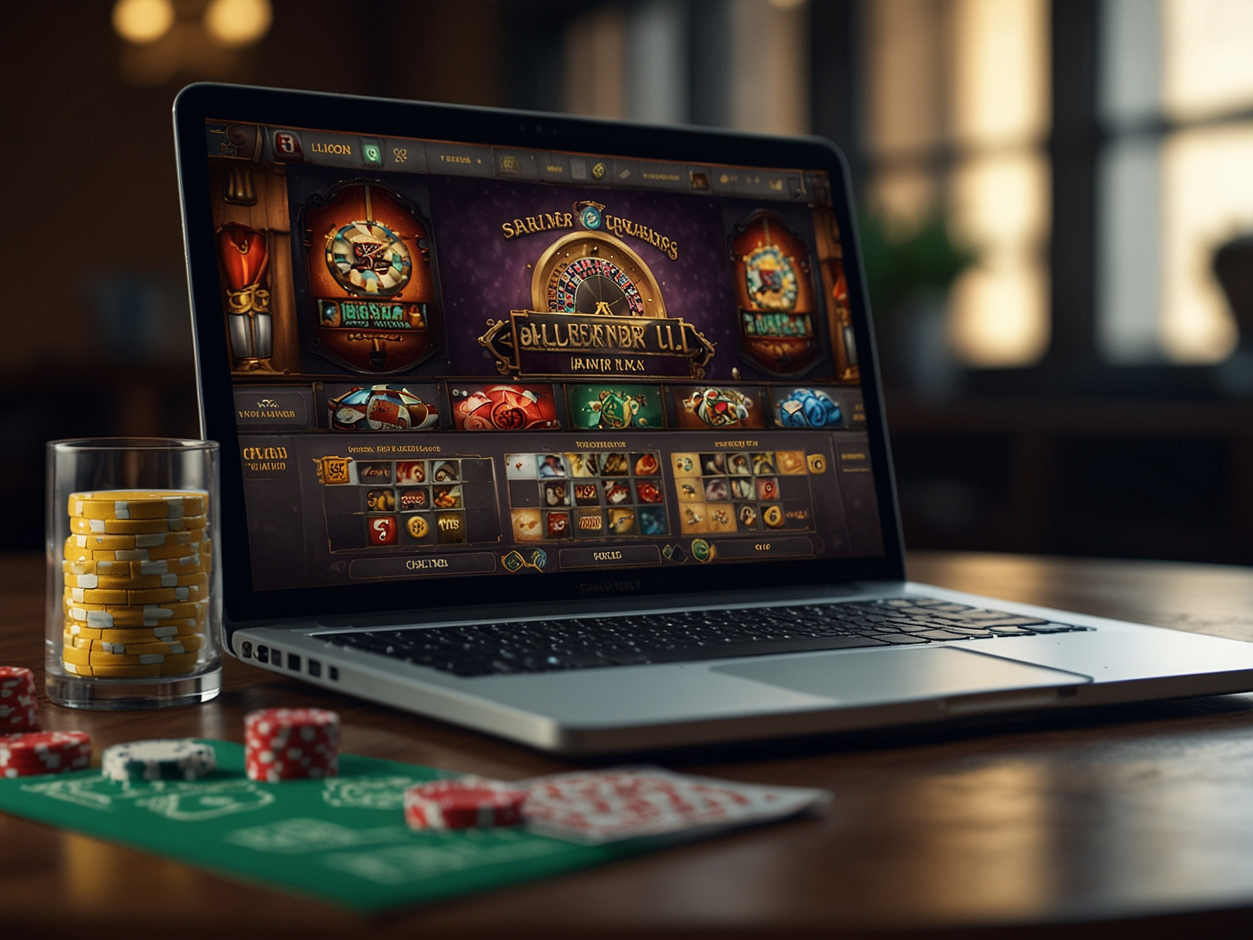 Screenshot Paradise8 Casino Lobby