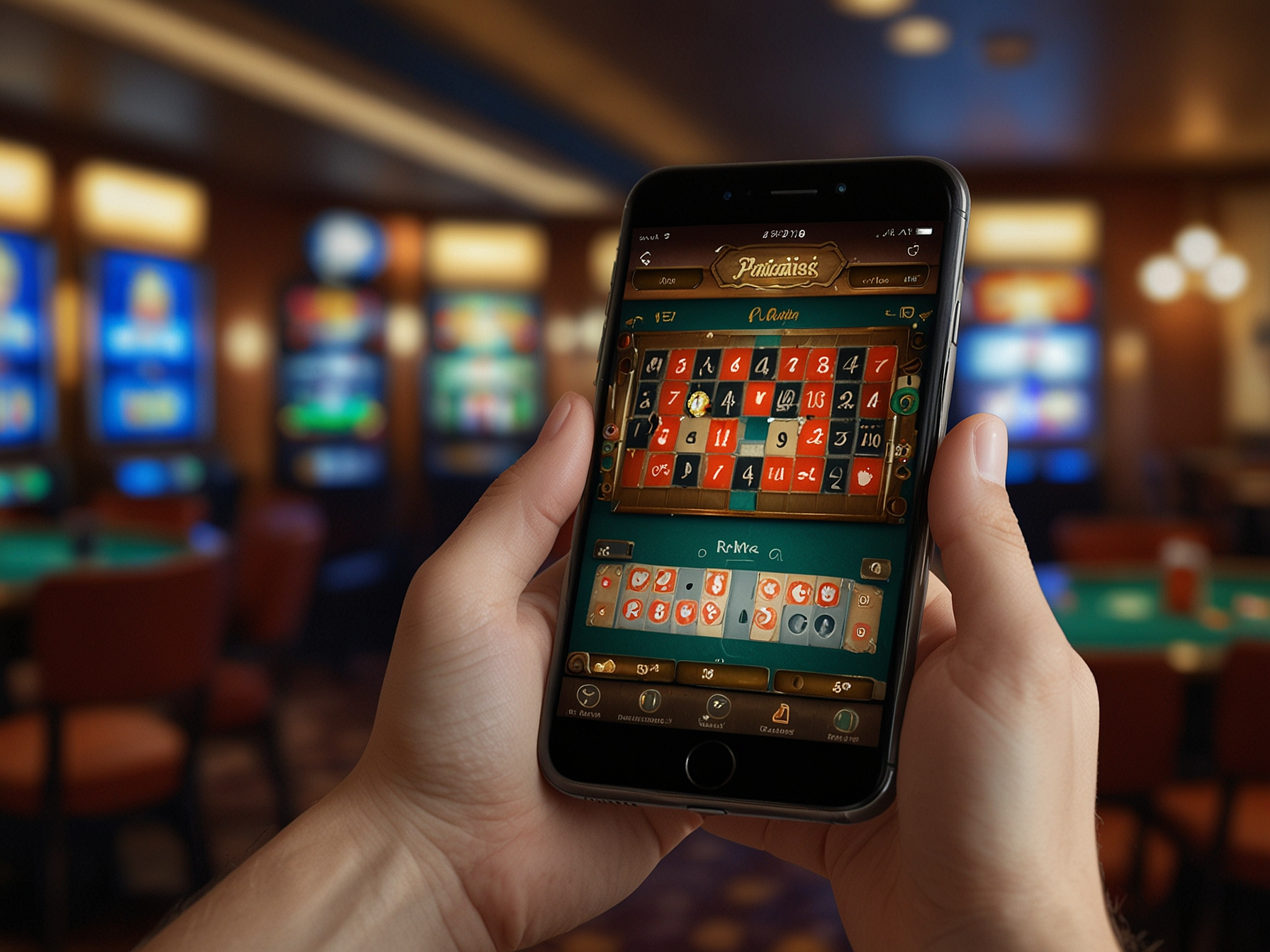 Paradise8 App auf Smartphone