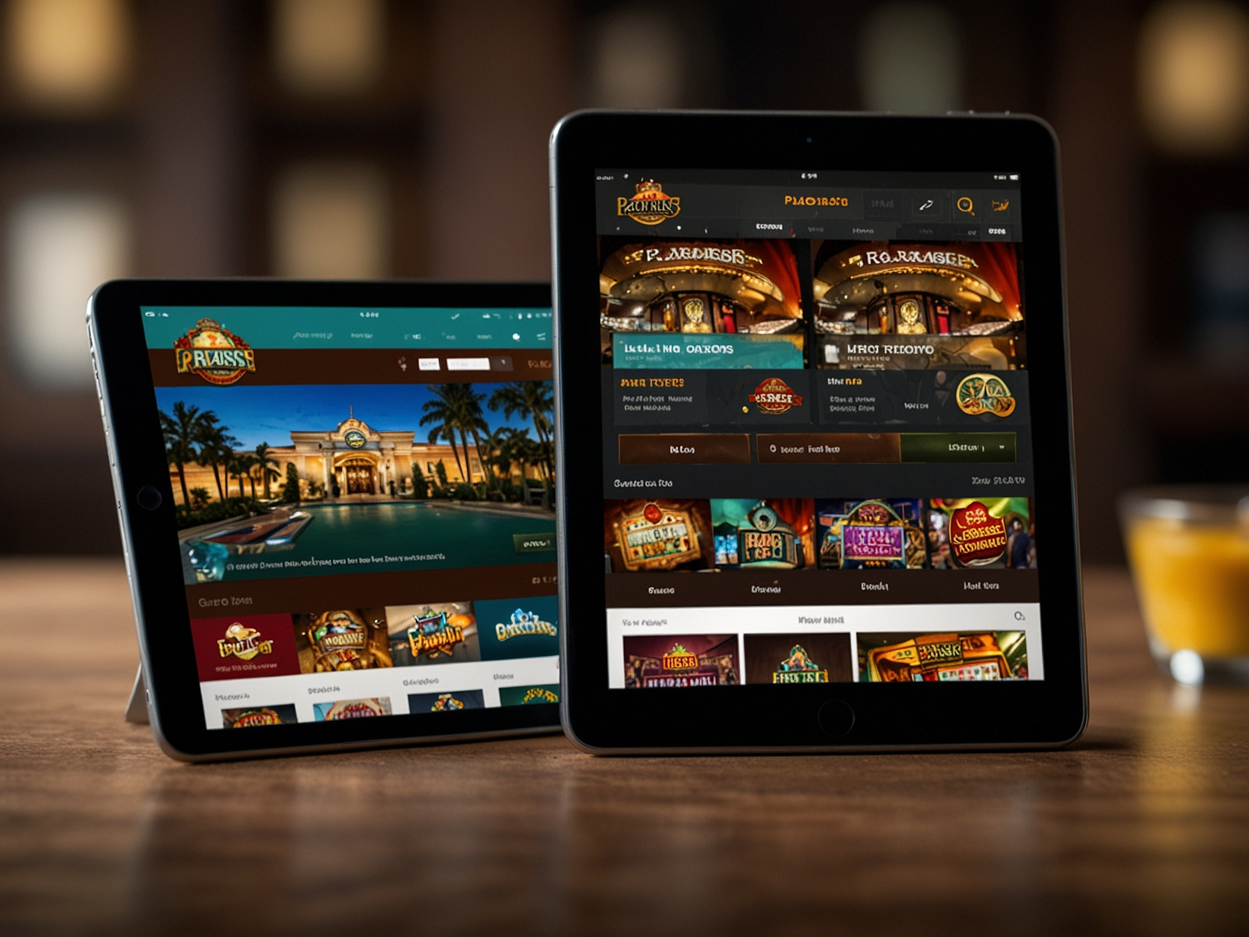 Mobile Browser Ansicht Paradise8